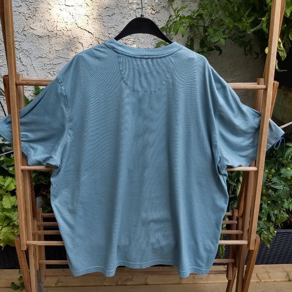 light slate blue grey athletic sportwear t shirt tee - Picture 2 of 8